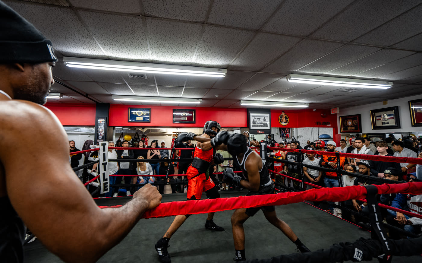 Blue Collar Boxing 2023 bout
