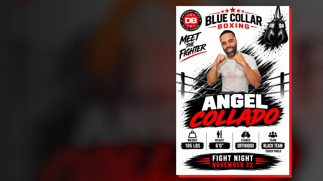 Angel Collado, Meet the Fighter card