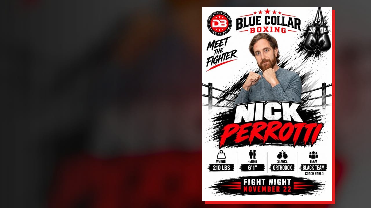 Nick Perrotti, Meet the Fighter card