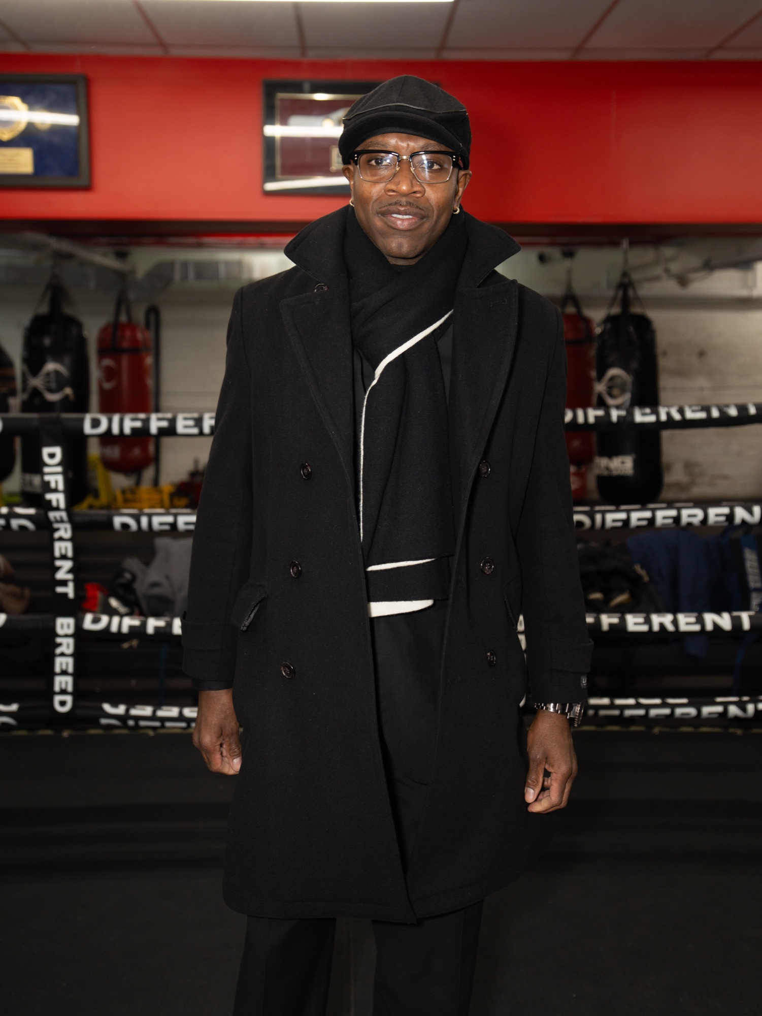 coach grid · Coach D.R.E.D.: boxing, gym, portrait